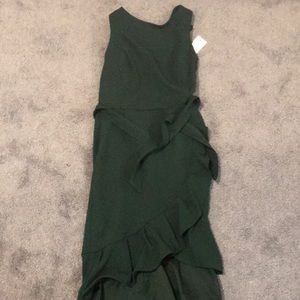 Hunter green Calvin Klein dress